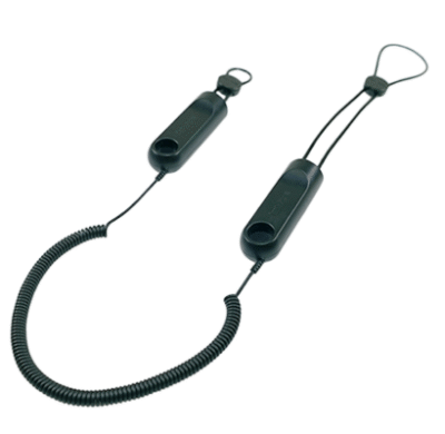 IR Cable Lock Anchor 15 x 45cm, AM, 2-alarm Coiled cable between cable locks Fixture anchor 1 pcs